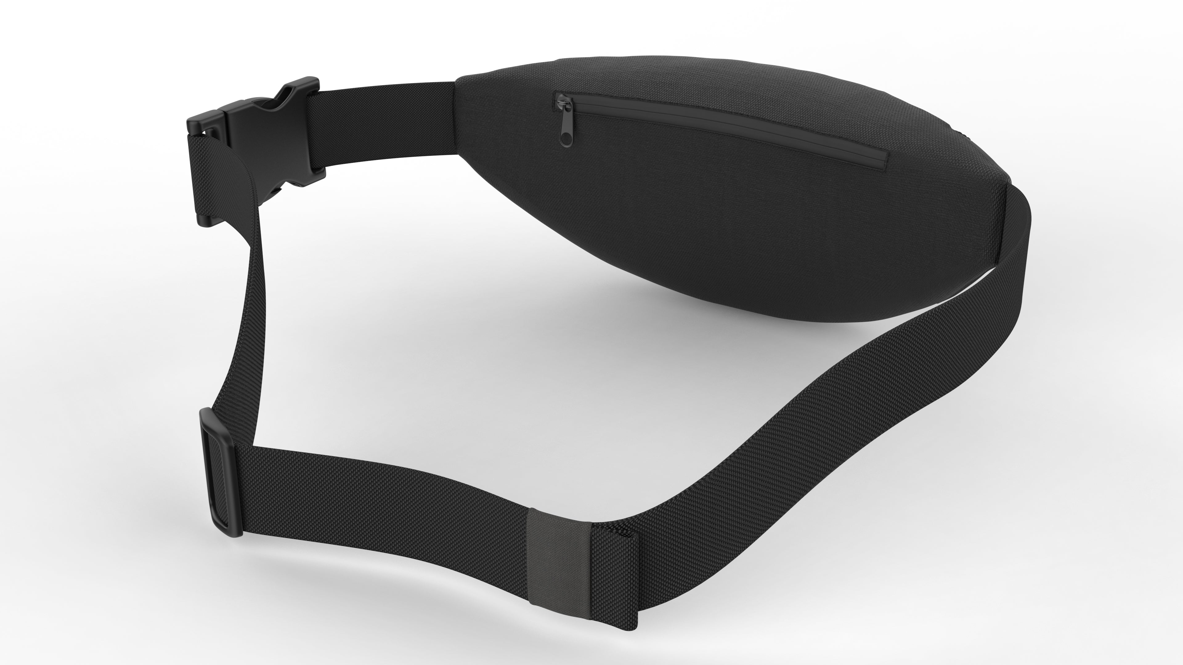 strayr.™ Anti-Theft Lockable Fanny Pack - Original Black