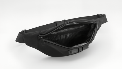 strayr.™ Anti-Theft Lockable Fanny Pack - Original Black
