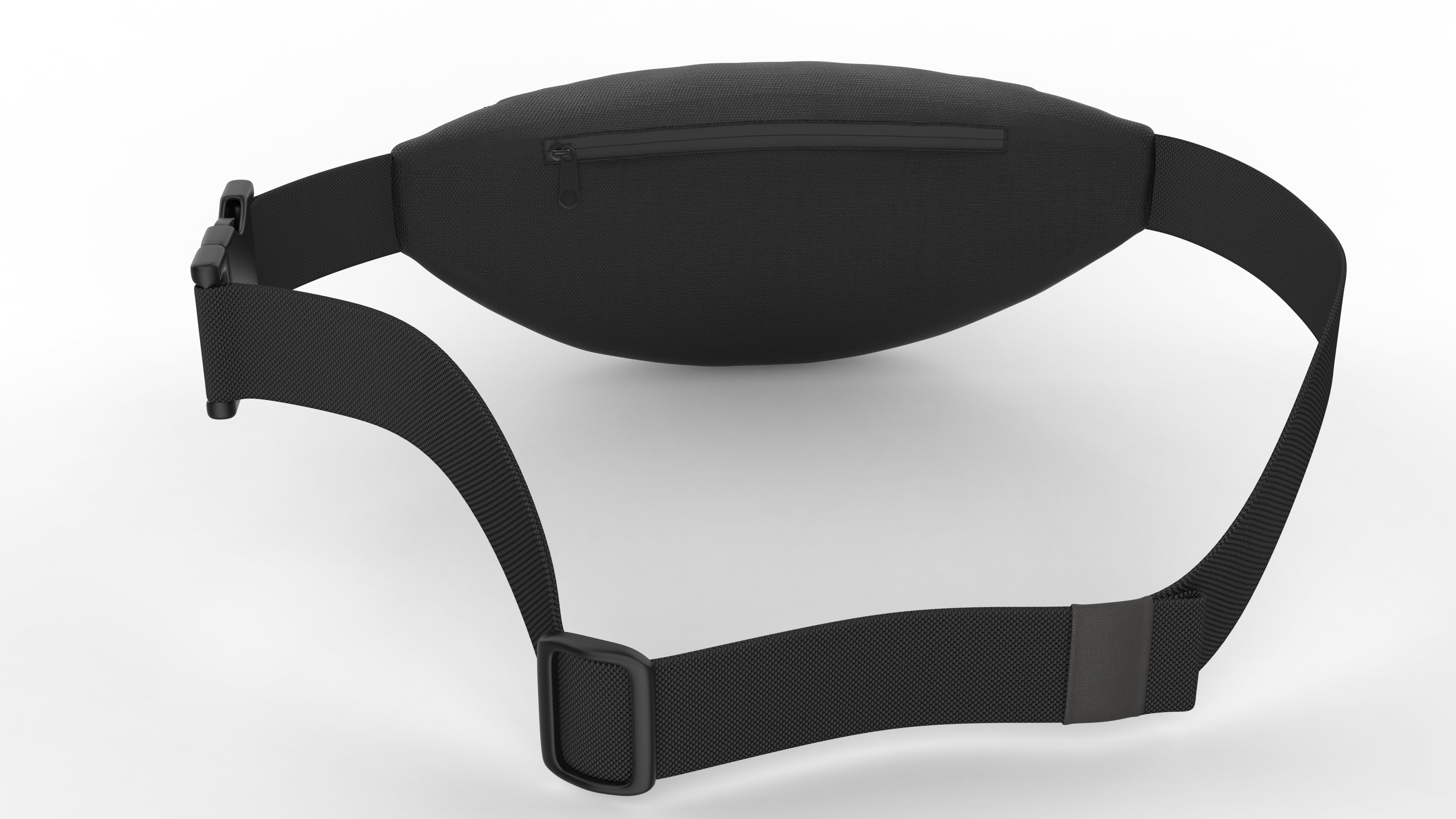 strayr.™ Anti-Theft Lockable Fanny Pack - Original Black