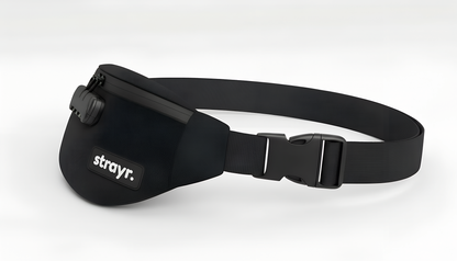 strayr.™ Anti-Theft Lockable Fanny Pack - Original Black